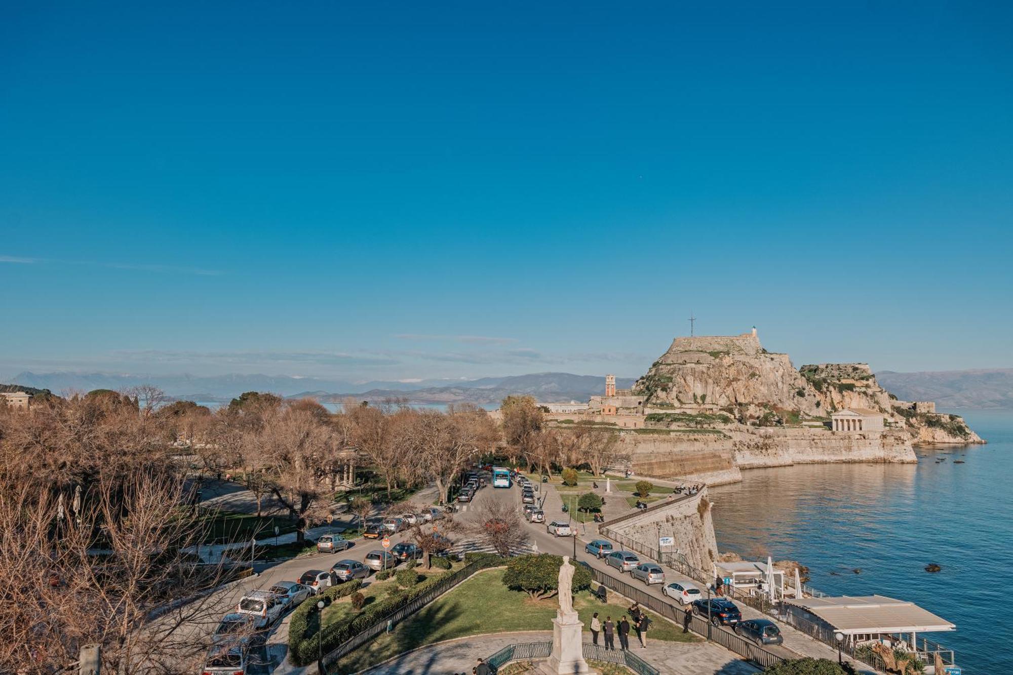 Old Fortress View Roof Top Apartment By Konnect Corfu  Esterno foto