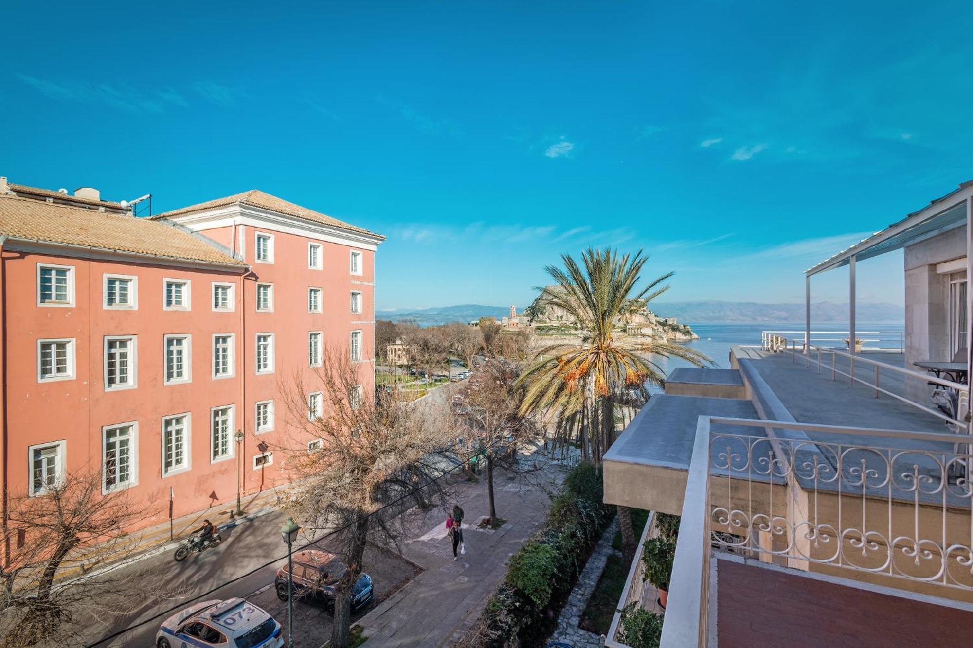 Old Fortress View Roof Top Apartment By Konnect Corfu  Esterno foto