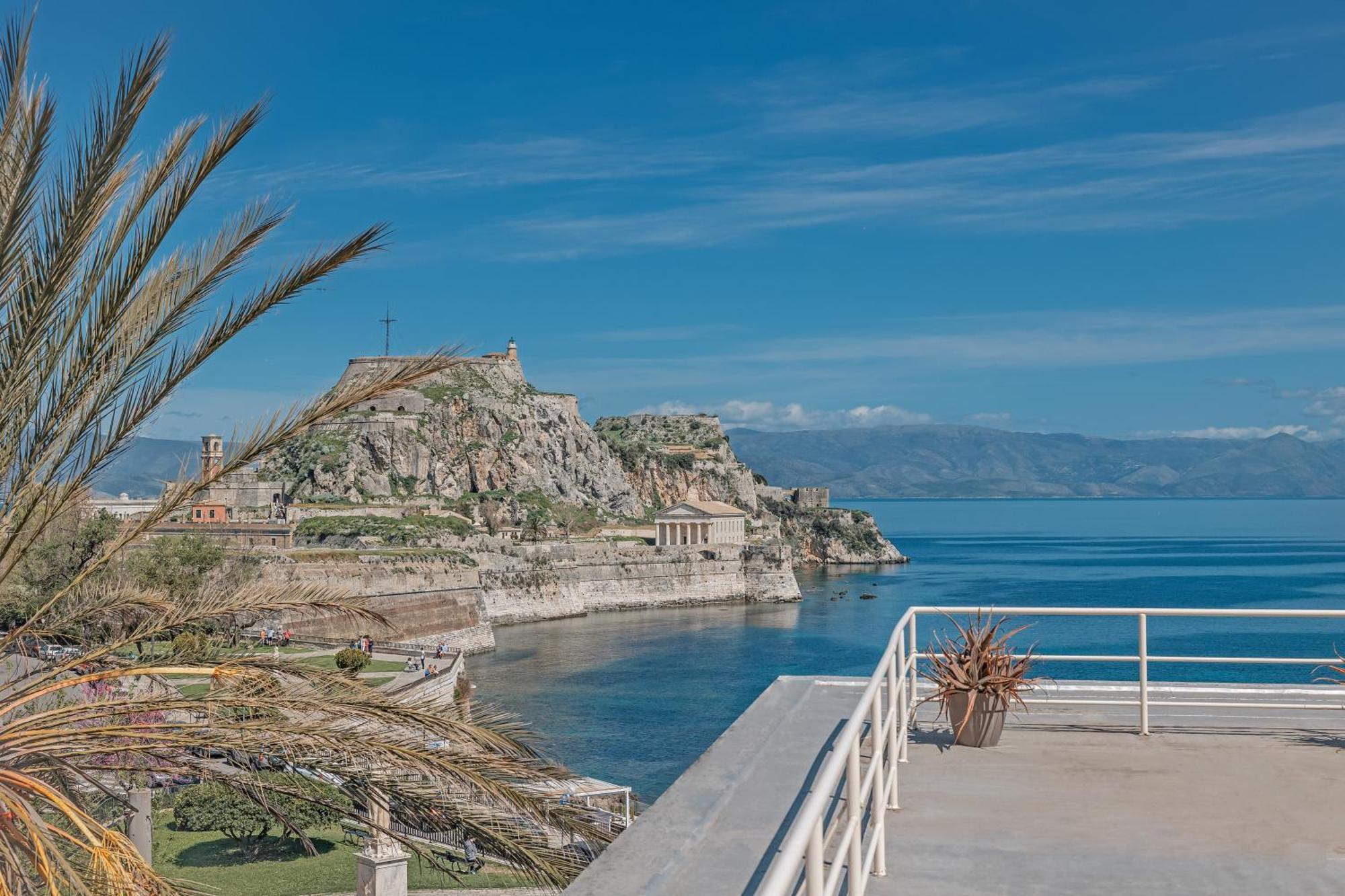 Old Fortress View Roof Top Apartment By Konnect Corfu  Esterno foto